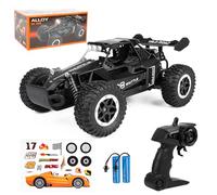 Joellfuner 2.4Ghz macchina telecomandata per Bambini, 1:16 Auto telecomandata con Luce, 2WD 20KM/H Offroad Monster RC Truck, fuoristrada auto radiocomandata, Regalo per bambini età 3+ Anni (nera)