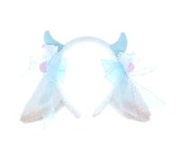 JOERBABU Cerchietto per capelli, per cosplay di pecore, orecchie di pecora, fascia per capelli, cerchietto per capelli per ragazze, in peluche, per bambini