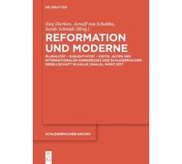Jörg Dierken Reformation und Moderne (Copertina rigida) Schleiermacher-Archiv