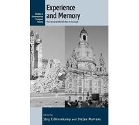 Jörg Echternkamp Experience and Memory (Copertina rigida)