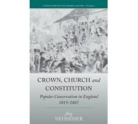 Jörg Neuheiser Crown, Church and Constitution (Copertina rigida)