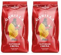 Joerges Espresso Gorilla Superbar Crema 1 Kg (Confezione da 2)