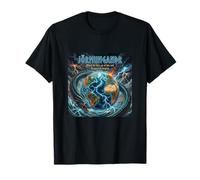 Jörmungandr Quando lasciò Andare la Coda Ragnarok Maglietta