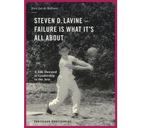 Jörn Jacob Rohw Steven D. Lavine. Failure is What It's All Ab (Copertina rigida)