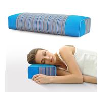 JOERRES - cuscino di grano saraceno, cuscino per il collo di grano saraceno naturale, cuscino con guscio di grano saraceno, allevia il dolore al collo e alle spalle ((verde))