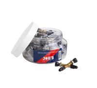 Joe's No Flats Tubeless Presta Valves (Jar 25 Pairs) 40Mm