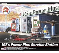 Joe's Power Plus Service Station Plastic Kit 1:24 Model ACADEMY