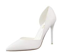 JOEupin Scarpe da Donna con Tacco Alto Imbottite da Ufficio con Punta a Punta