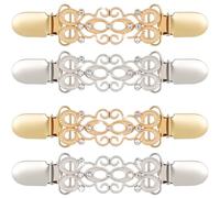 Joez Wonderful Clip per abiti sul retro, clip vintage in vita, clip per cappelli, vestiti, camicie, scialle, cardigan, da donna, Normal, Metallo, Nessuna pietra preziosa