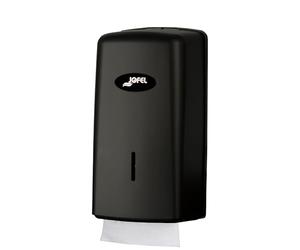 Jofel AC27650-MT - Dosatore di sapone ricaricabile Smart nero opaco, nero opaco