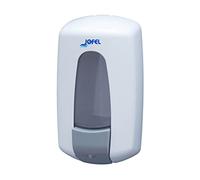 Jofel - Distributore di sapone liquido per montaggio a parete, ricaricabile, capacità 0,9 l, dispenser di sapone, valvola anticorrosione e antigoccia, contenitore in ABS, Aitana AC70000
