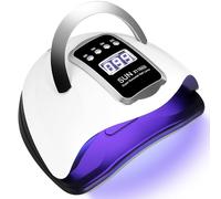 JOFLVA Lampada UV LED Unghie, 280W Professionale Semipermanente Curare Rapidamente Pedicure Fornetto Unghie per Tutti i Smalti, Automatico Sensore e Schermo 4 Timer per Manicure a Casa e in Salone