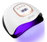 JOFLVA Lampada UV LED Unghie, 380W Professionale Semipermanente Curare Rapidamente Pedicure Fornetto Unghie per Tutti i Smalti, Automatico Sensore e Schermo 4 Timer per Manicure a Casa e in Salone