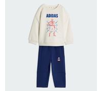 ADIDAS MARVEL SPIDER-MAN JOGGER Off White / Dark Blue 3-6M