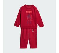 adidas Mixte bébé MARVEL SPIDER-MAN JOGGER, active maroon/off white, 3-4 Years