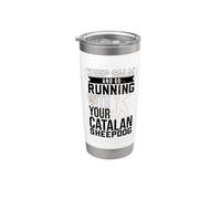 Jogger con Gos d'Atura Català Bicchiere termico in acciaio inox doppia parete