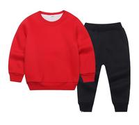 Jogger Tuta Autunno Inverno Bambini Casual Pullover Felpa Set Di Felpe Per Ragazzo E Bambine Maniche Lunghe Girocollo Con Cappuccio Zip/Pullover Europa Stati Uniti Tute Sportive Bambina 2-14 Anni