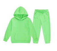 Jogger Tuta Autunno Inverno Bambini,Completo T Shirt Pantalone Bambini Felpa Set Top+Pantalone per Ragazzi 2 Pezzi Unisex Modelli Moda Manica Lunga Ragazze Sportiva