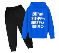 Jogger Tuta Autunno Inverno Bambini Felpata Jogging Ginnastica Ragazzi Felpa Con Cappuccio A Maniche Lunghe Solid Color Cotone Completo Set Di Abbigliamento Per Ragazzo Tute Sportive Bambina 2-14 Anni