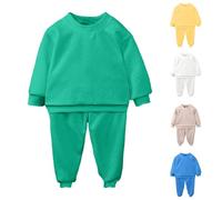 Jogger Tuta Autunno Inverno Bambini Stampato Ragazzi Felpa E Pantaloni da Jogging Giacche con Tasca Zip/Pullover Taglie Forti per Jogging,la Casa,Scuola, Spesa