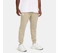 Jogger Under Armour Rival Terry da uomo Khaki Base / Onyx Bianco L