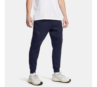 Jogger Under Armour Unstoppable Fleece da uomo Midnight Blu Marino / Nero L