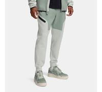 Jogger Under Armour Unstoppable Fleece da uomo Silica Verde / Hydro Verde / Nero XL