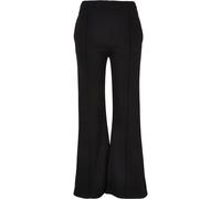 Joggers in spugna svasata a coste da donna Urban Classics Noir 4XL
