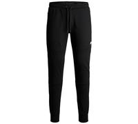 JACK & JONES Pantaloni 'Will' nero / bianco, Taglia 38
