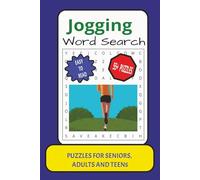 Jogging Word Search: Word Search with Easy to Read Print about Jogging, Puzzle Book, Jogging Activity, Brain Games, Marathon, Running and More : 6x9 ... for Vacations, Holidays and Relaxation