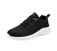 Joggingschuhe Herren Turnschuhe Berufsschuhe Sportschuhe Moda Vielseitig Freizeitschuh Schuhe Joggingschuhe Mit Weich Dicke Sohle Atmungsaktiv Outdoor SchnüRer Walkingschuhe Lange Reise, bianco, 40 EU
