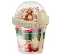 Joghurtbecher mit Löffel Lunchbox 400 ml