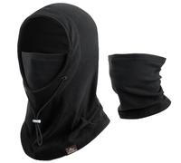 JOGVELO Passamontagna Moto Invernale Termico con Pile Balaclava Sottocasco Caldo Multifunzionale per Ciclismo Sci Antivento Traspirante Unisex Taglia Unica