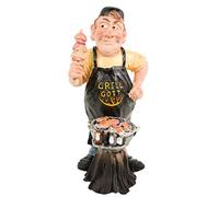 Joh.Vogler GmbH Funny Job - Grillgott Mann am Grill con Salsicce e Carne