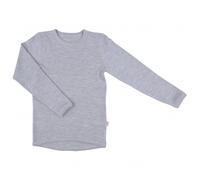 Joha - Kid's Shirt L/S Basic - Intimo lana merinos 170 lilla/grigio