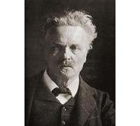 Johan August Strindberg 1849-1912. Svedese drammaturgo romanziere poeta saggista e pittore. Dopo una stampa contemporanea; Svezia Poster Stampa di Ken Welsh (12 x 16)