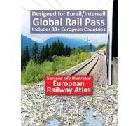 Johan Hausen Caty Ro Icon and Info Illustrated European Railway Atl (Tascabile)