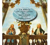 Johan Helmich Roman J.H. Roman: The 12 Flute Sonatas: Nos. 1-5 (CD)