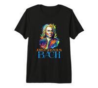 Johan Sebastian Bach retrò Maglietta Premium