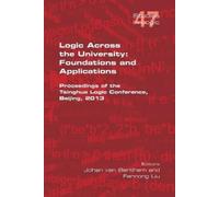 Johan van Benthem Logic Across the University (Tascabile)