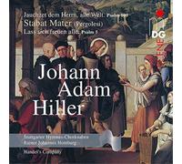 Johann Adam Hiller Johann Adam Hiller: Stabat Mater (CD)