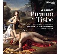 Johann Adolf Hasse J. A. Hasse: Piramo E Tisbe (CD) Album