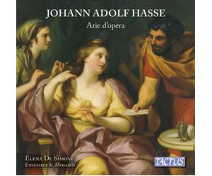 Johann Adolf Hasse Johann Adolf Hasse: Arie D'opera (CD) Album