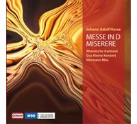Johann Adolf Hasse Johann Adolf Hasse: Messe in D/Miserere (CD) Album