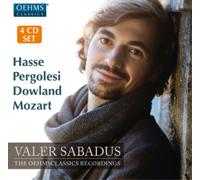 Johann Adolph Hasse Hasse/Pergolesi/Dowland/Mozart: Valer Sabadus (CD) Album