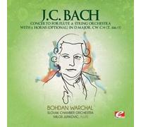 Johann Christian B CONCERTO FOR FLUTE & STRING ORCHESTRA WITH 2 HORNS (OPTI (CD)