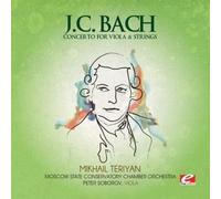 Johann Christian Bach CONCERTO FOR VIOLA AND STRINGS (CD)