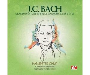 Johann Christian Bach GRAND OVERTURE IN B-FLAT MAJOR, OP. 18, NO. 2, W. G9 (CD)