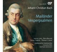 Johann Christian Bach Johann Christian Bach: Mailander Vesperpsalmen (CD) Album