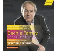 Johann Christoph Altnickol Bach's Family: Choral Motets (CD) Album